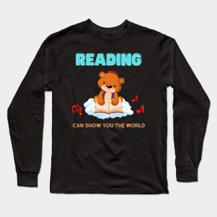 Reading will take you everywhere Long Sleeve T-Shirt